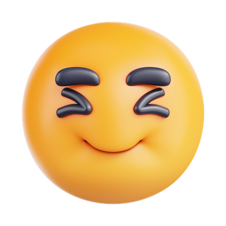 Smiling  3D Icon