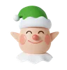 Smiling Elf Face