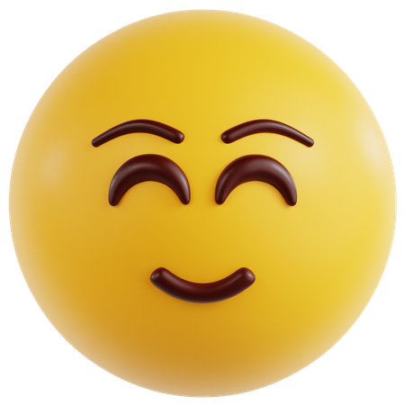 Smiling Face  3D Icon