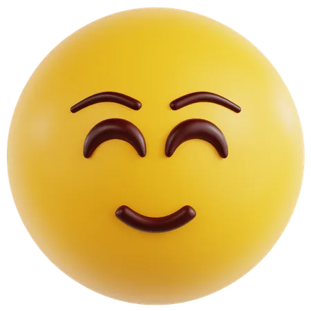 Smiling Face  3D Icon