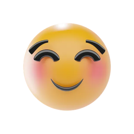 Smiling Face  3D Icon