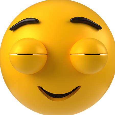 Smiling Face  3D Icon