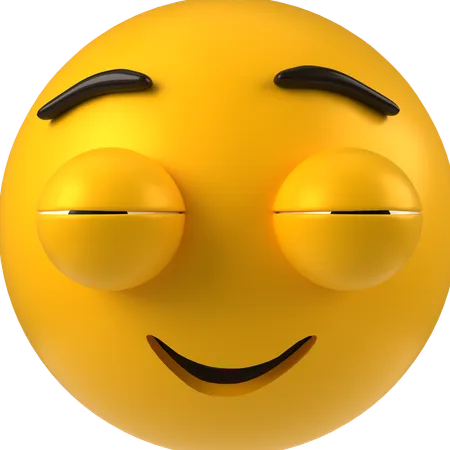 Smiling Face  3D Icon