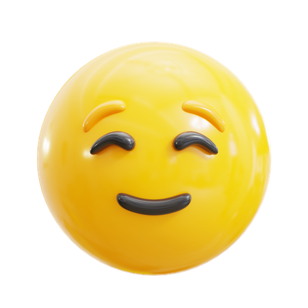 Smiling Face  3D Icon