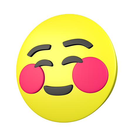 Smiling Face  3D Icon