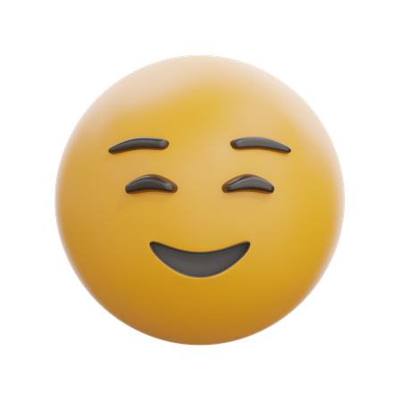 Smiling Face  3D Icon