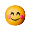 Smiling Face With Smiling Eyes Emoij