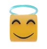 Smiling Face With Halo Emoji