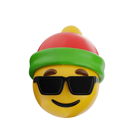 Smiling Face With Sunglasses  3D Icon