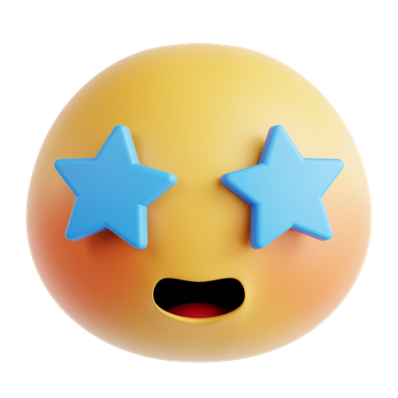 Smiling Tear Emoji  3D Icon