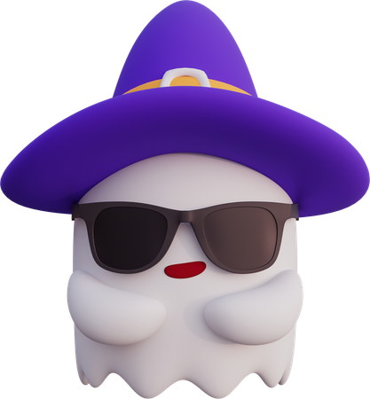 Smiling With Sunglasses  3D Icon