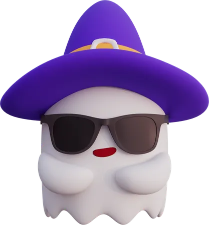 Smiling With Sunglasses  3D Icon