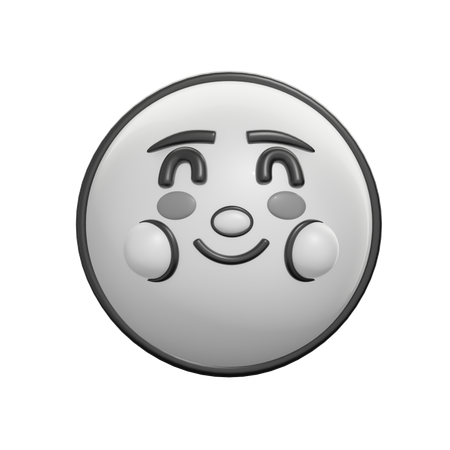 Smilling Face  3D Icon