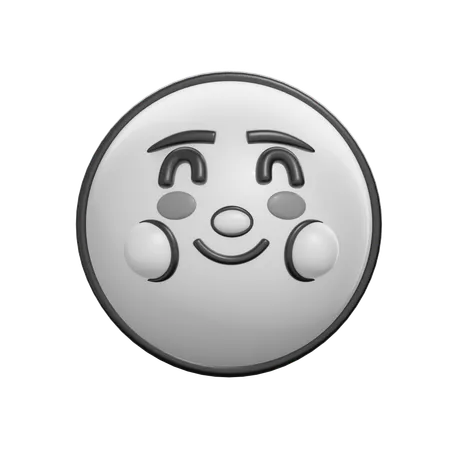 Smilling Face  3D Icon