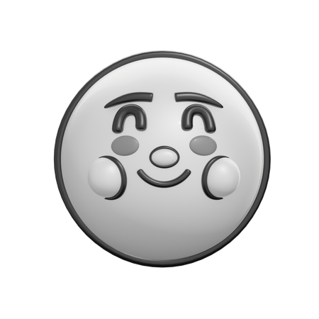 Smilling Face  3D Icon