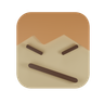 3d smirking face emoji
