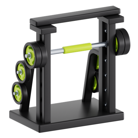 Smith machine  3D Icon