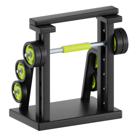 Smith machine  3D Icon