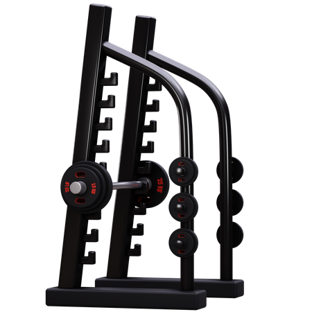 Smith Machine  3D Icon