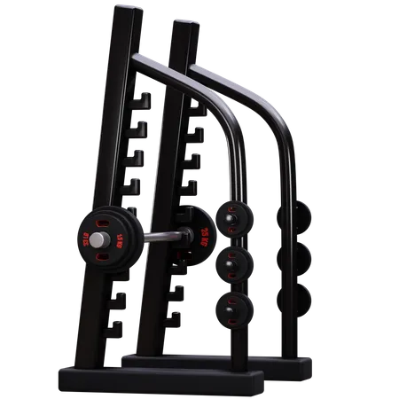 Smith Machine  3D Icon