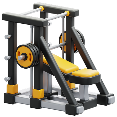 Smith Machine  3D Icon