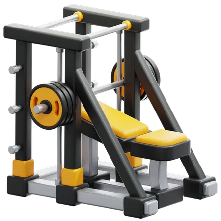 Smith Machine  3D Icon