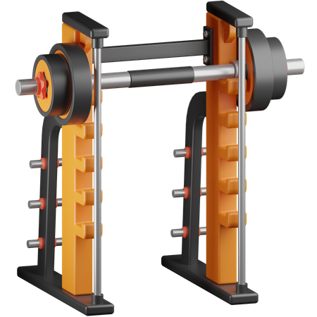 Smith Machine  3D Icon