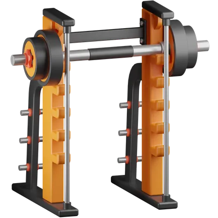 Smith Machine  3D Icon