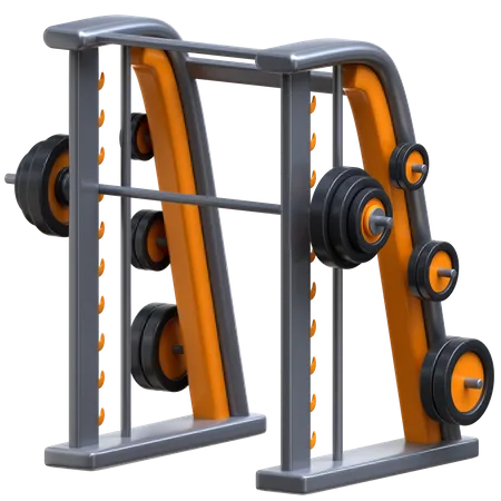 Smith Machine  3D Icon