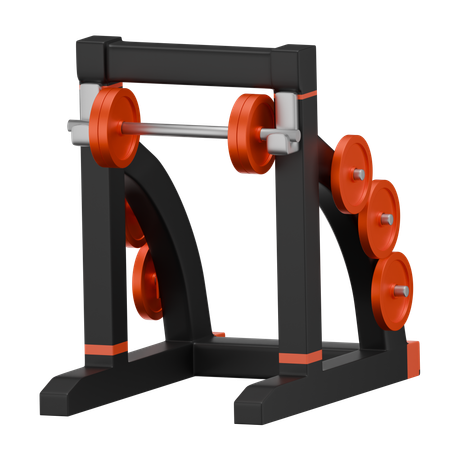 Smith Machine  3D Icon