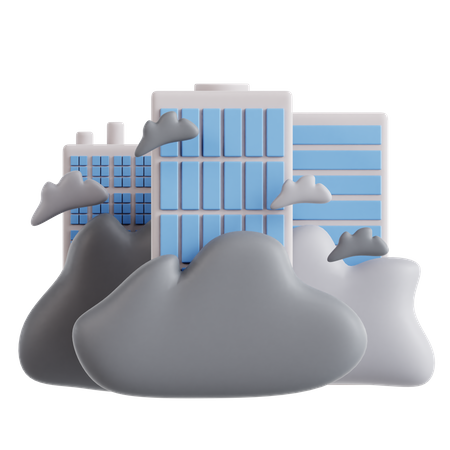 Smog  3D Icon