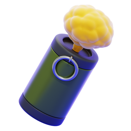 SMOKE BOMB  3D Icon