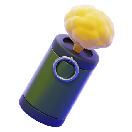 SMOKE BOMB  3D Icon