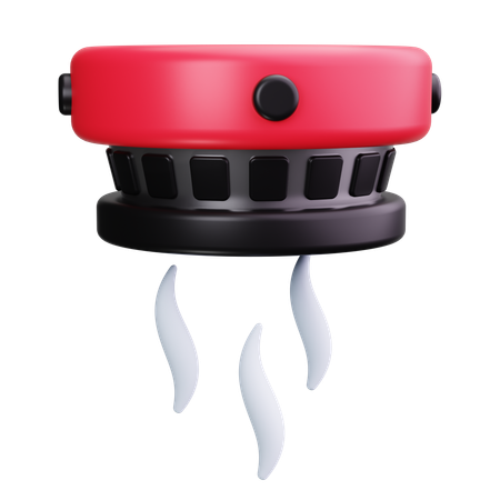 Smoke Detector  3D Icon