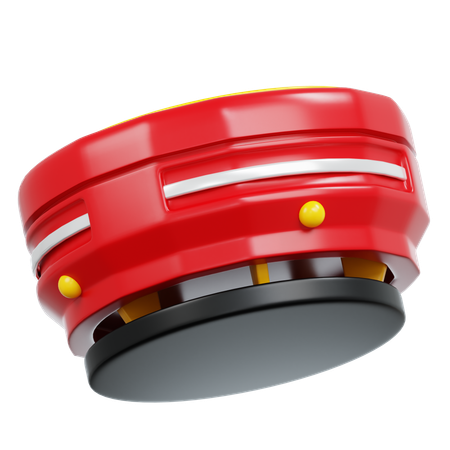 Smoke Detector  3D Icon