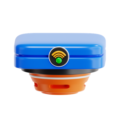 Smoke Detector  3D Icon