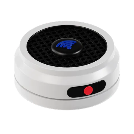 Smoke Detector  3D Icon