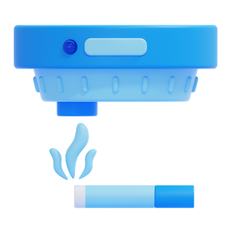 Smoke Detector  3D Icon