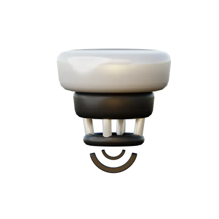 Smoke Detector  3D Illustration