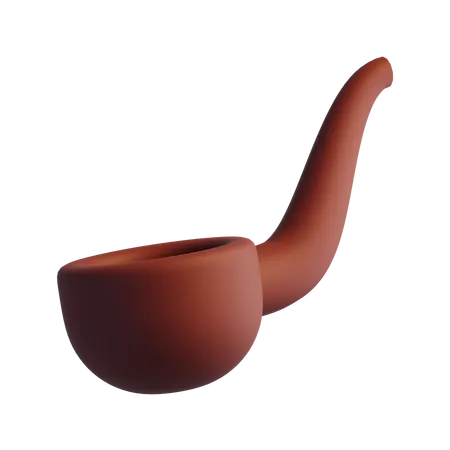 Smoke pipe  3D Icon