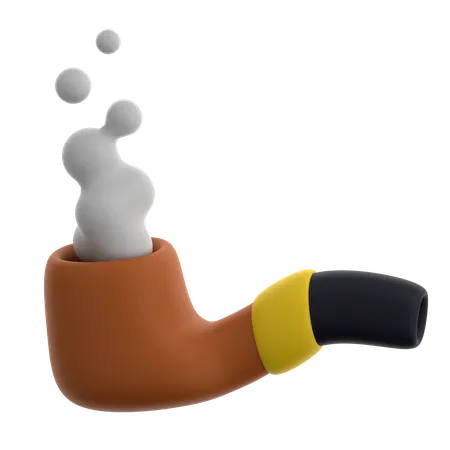 Smoke Pipe  3D Icon