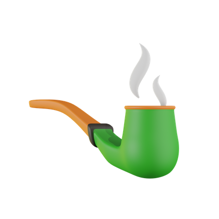 Smoke Pipe  3D Icon