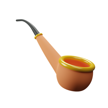 Smoke Pipe  3D Icon