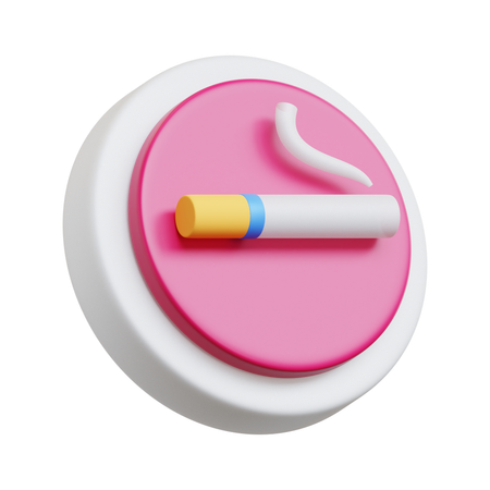 Smoking Area  3D Icon