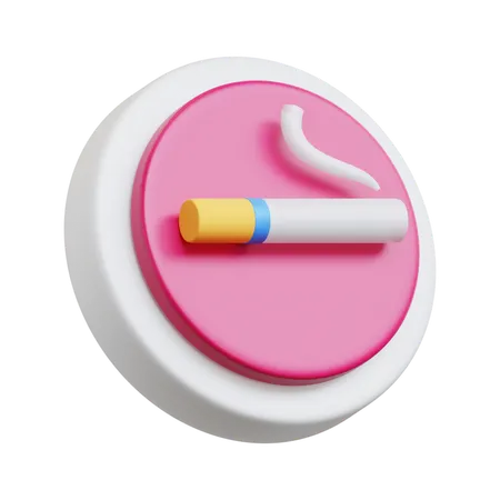 Smoking Area  3D Icon