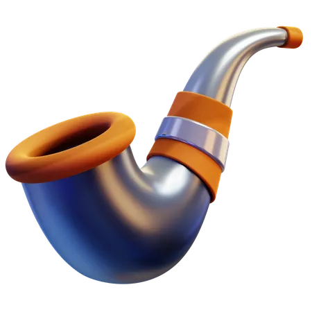 Smoking Pipe  3D Icon