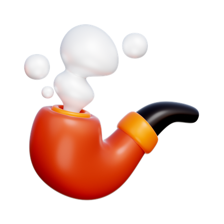 Smoking Pipe  3D Icon