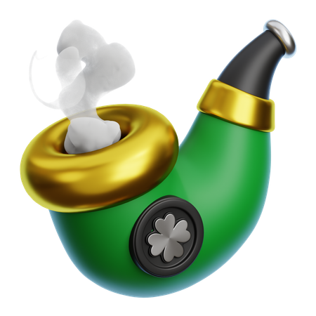 Smoking Pipe  3D Icon