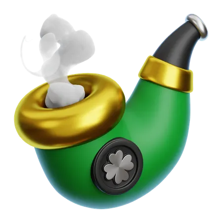 Smoking Pipe  3D Icon