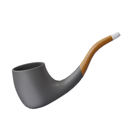 Smoking Pipe  3D Icon